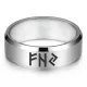 Кольцо с рунической формулой Финансовая свобода, р.8 KLL-083-8