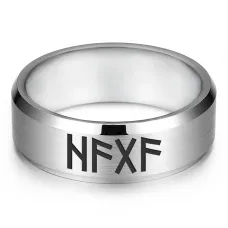 Кольцо с рунической формулой Защита от сплетен и врагов, р.8 KLL-093-8