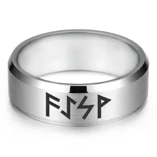 Кольцо с рунической формулой Усваивание учебной информации, р.9 KLL-094-9