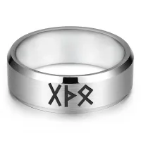 Кольцо с рунической формулой Гармоничные отношения, р.9 KLL-100-9