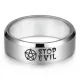 Кольцо Stop Evil, р.8 KLL-119-8