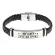 Именной браслет Игнат Всегда прав BSKR1-298