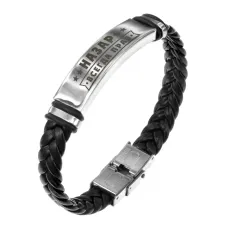 Именной браслет Назар Всегда прав BSKR1-315