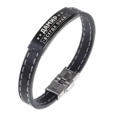 Именной браслет Дамир Всегда прав BSKR2-287