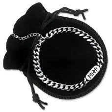 Браслет цепь из нержавеющей стали Счастье, удача, успех BSJ-011