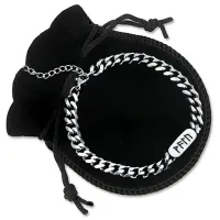 Браслет-цепь из нержавеющей стали Гармонизация внутреннего мира BSJ-016