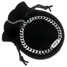 Браслет цепь из нержавеющей стали Формула обретения мудрости BSJ-018