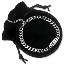 Браслет-цепь из нержавеющей стали Защита от энергетических вампиров BSJ-023