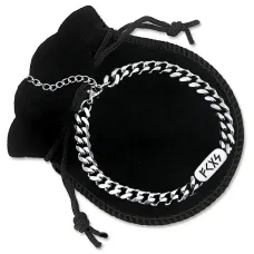 Браслет цепь из нерж. стали Привлечение клиентов BSJ-028