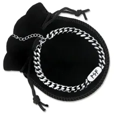 Браслет-цепь из нержавеющей стали Богатство на всех уровнях бытия BSJ-029