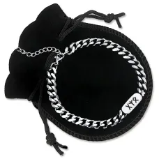 Браслет-цепь из нержавеющей стали Примирение, успокоение, согласие BSJ-032