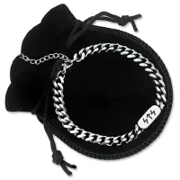 Браслет цепь из нержавеющей стали Победа над злом BSJ-035