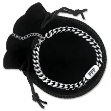 Браслет-цепь из нержавеющей стали Материальное благополучие BSJ-038