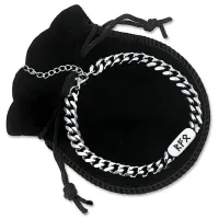 Браслет цепь из нержавеющей стали Стабильный доход BSJ-055