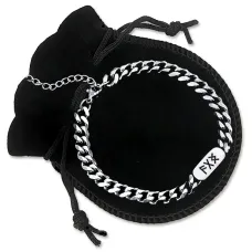 Браслет цепь из нержавеющей стали Гармония в отношениях BSJ-062