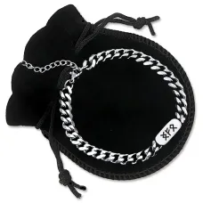 Браслет цепь из нержавеющей стали Денежный канал BSJ-066