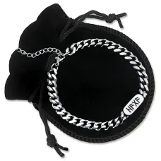 Браслет цепь из нержавеющей стали Защита от сплетен и врагов BSJ-078