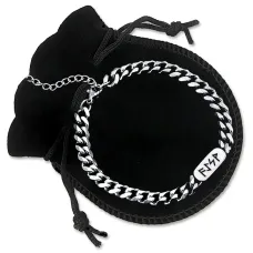 Браслет цепь из нержавеющей стали Усваивание учебной информации BSJ-079