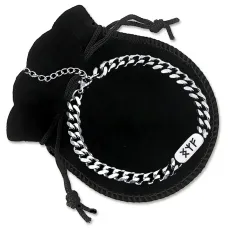 Браслет цепь из нержавеющей стали Подключение к денежному каналу BSJ-086