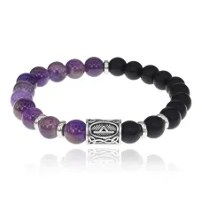 Рунический браслет Защиты (Турисаз) BSR4-04