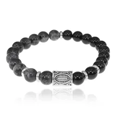 Рунический браслет - Защитный оберег (Иса) BSR4-10