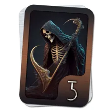 Магическая карта Ведьмина руна Серп YAN607