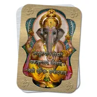 Карта-амулет с мантрой Ганеша YAN623