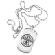 Жетон на цепочке Дерево жизни и Пентаграмма ACZ2-001