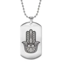 Жетон на цепочке Хамса ACZ2-005