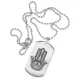 Жетон на цепочке Хамса ACZ2-005