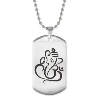 Жетон на цепочке Ганеша ACZ2-010