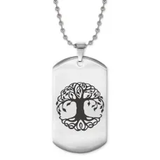 Жетон на цепочке Дерево жизни ACZ2-014
