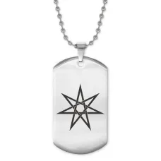 Жетон на цепочке Звезда магов ACZ2-018