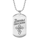 Жетон на цепочке мужской Данил ACZ2-116