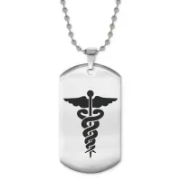 Жетон на цепочке Кадуцей ACZ2-245