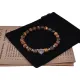 Браслет-амулет Лиса с нат. камнем Тигровый глаз 8мм BSH-04-19S
