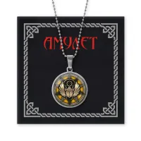 Амулет Крылатый скарабей AMN-078