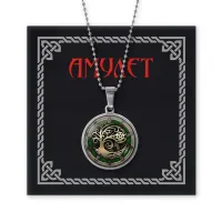 Амулет Дерево жизни и пентаграмма AMN-082