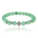 Браслет Клевер с нат.камнем Нефрит 8мм BSH-06-13S