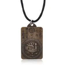 Амулет на шнурке Восточный Гороскоп – Год Петуха AD-AM-090