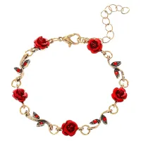 Браслет Роза, 20см BS841