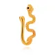 Серьга-кафф для носа Змея, цвет золотой SE296-01