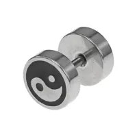 Серьга Инь-Ян, d.7мм SE301