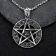 Амулет Пентаграмма на цепочке, d.3,5см ACN003