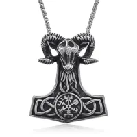 Амулет Молот Тора на цепочке, 5х4см ACN004