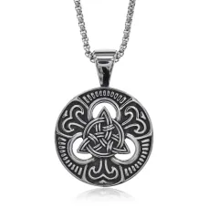 Амулет Трикветр на цепочке, d.3см ACN007