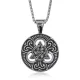 Амулет Трикветр на цепочке, d.3см ACN007