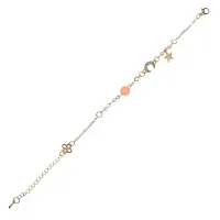 Браслет Звезда, клевер и месяц, 22,5см BS812