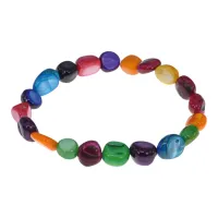 Браслет, 7,5мм, окрашенный перламутр BS817