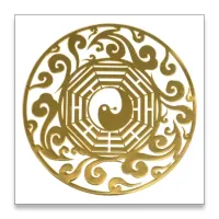 Наклейка Багуа, d.3,5см NK058